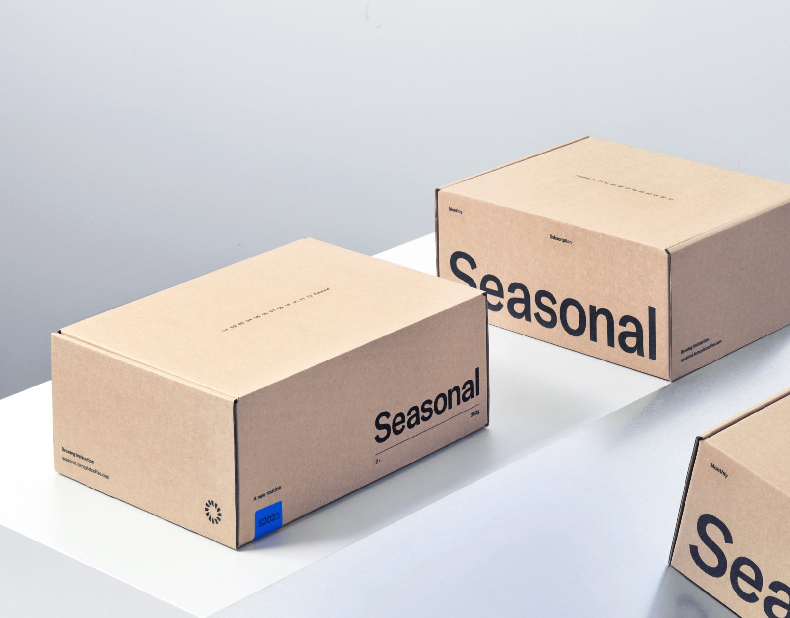 Seasonal. A coffee subscription curated by tōrnqvist. / Annually