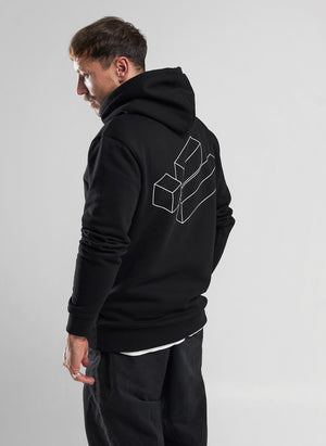 Three cubes hoodie